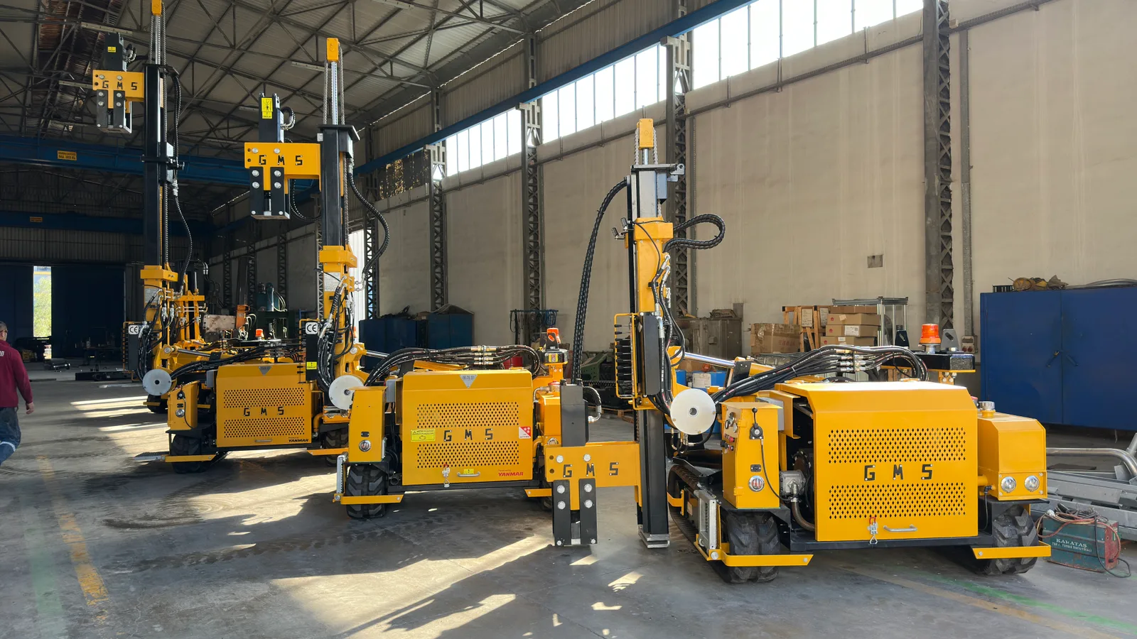 GMS üretim ve makine detayları
