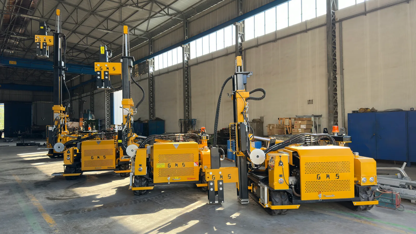 GMS üretim ve makine detayları