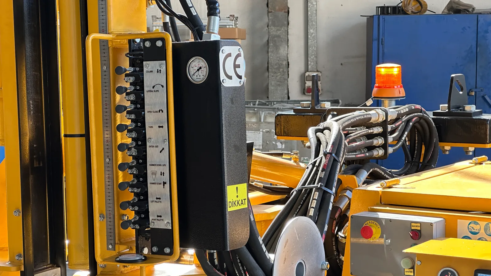 GMS üretim ve makine detayları