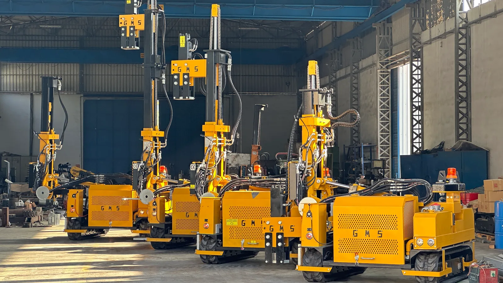 GMS üretim ve makine detayları