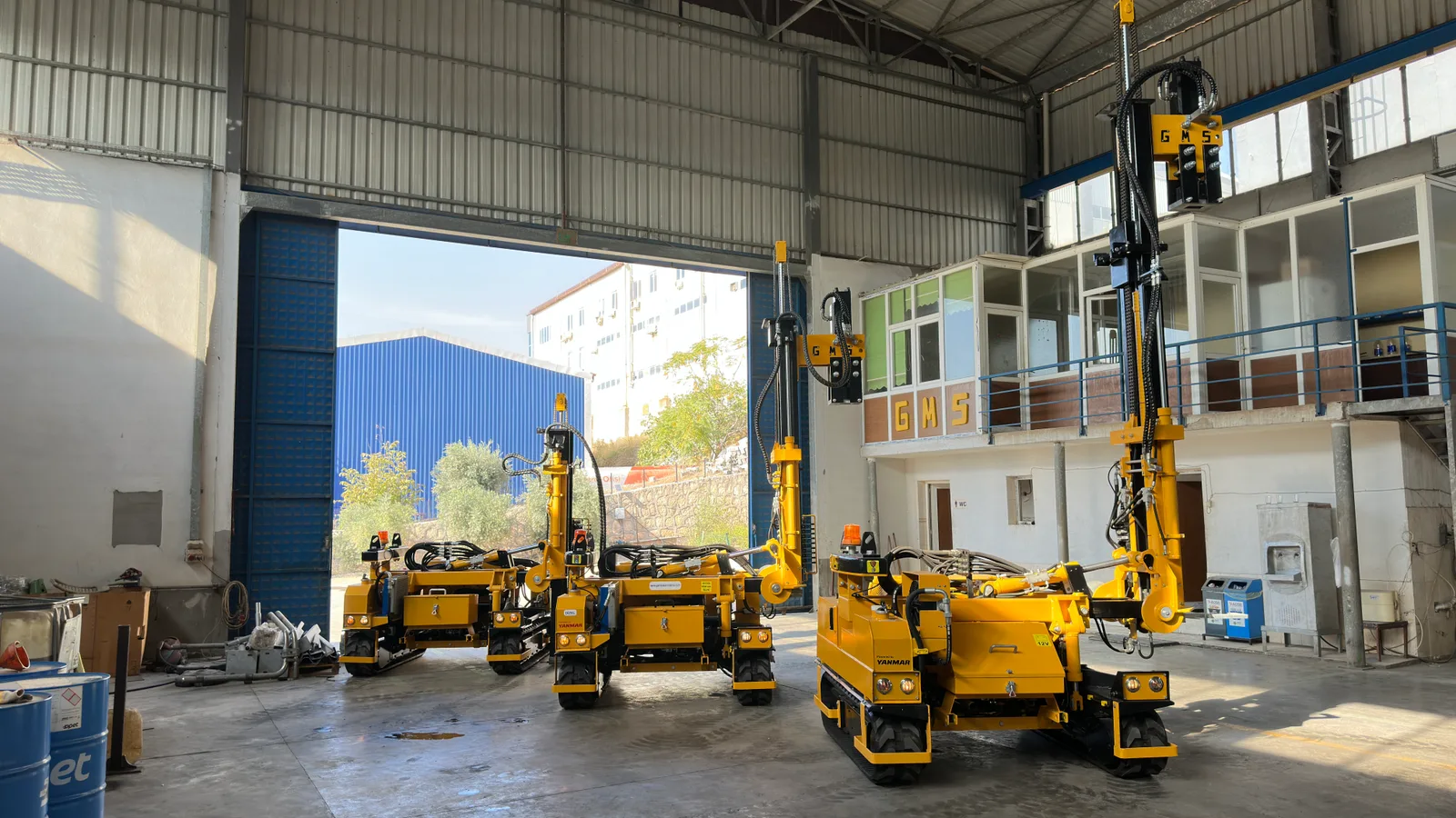 GMS üretim ve makine detayları