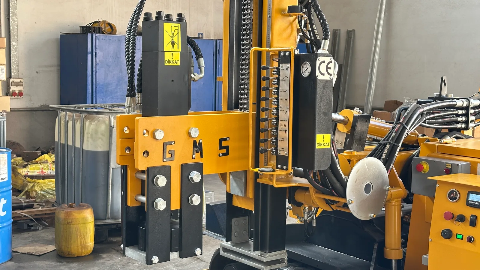 GMS üretim ve makine detayları