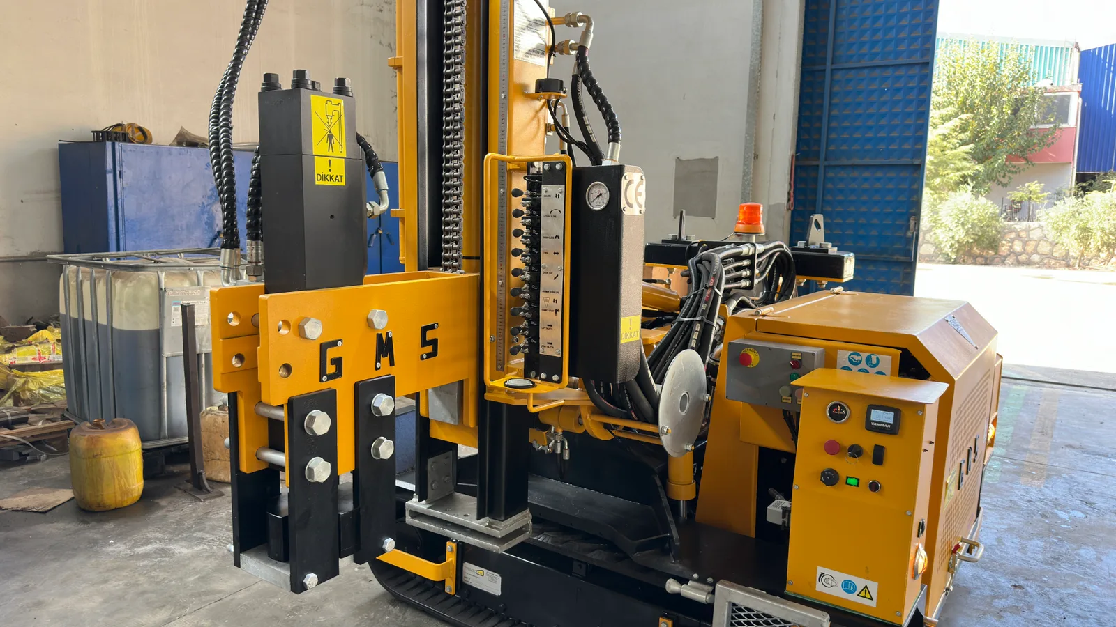 GMS üretim ve makine detayları
