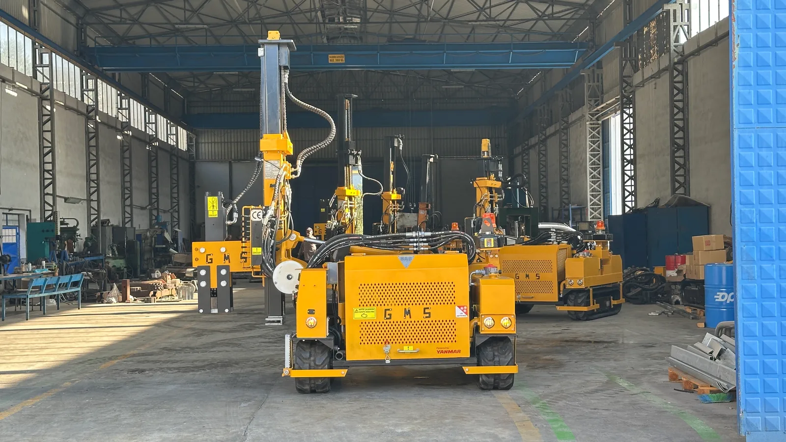 GMS üretim ve makine detayları