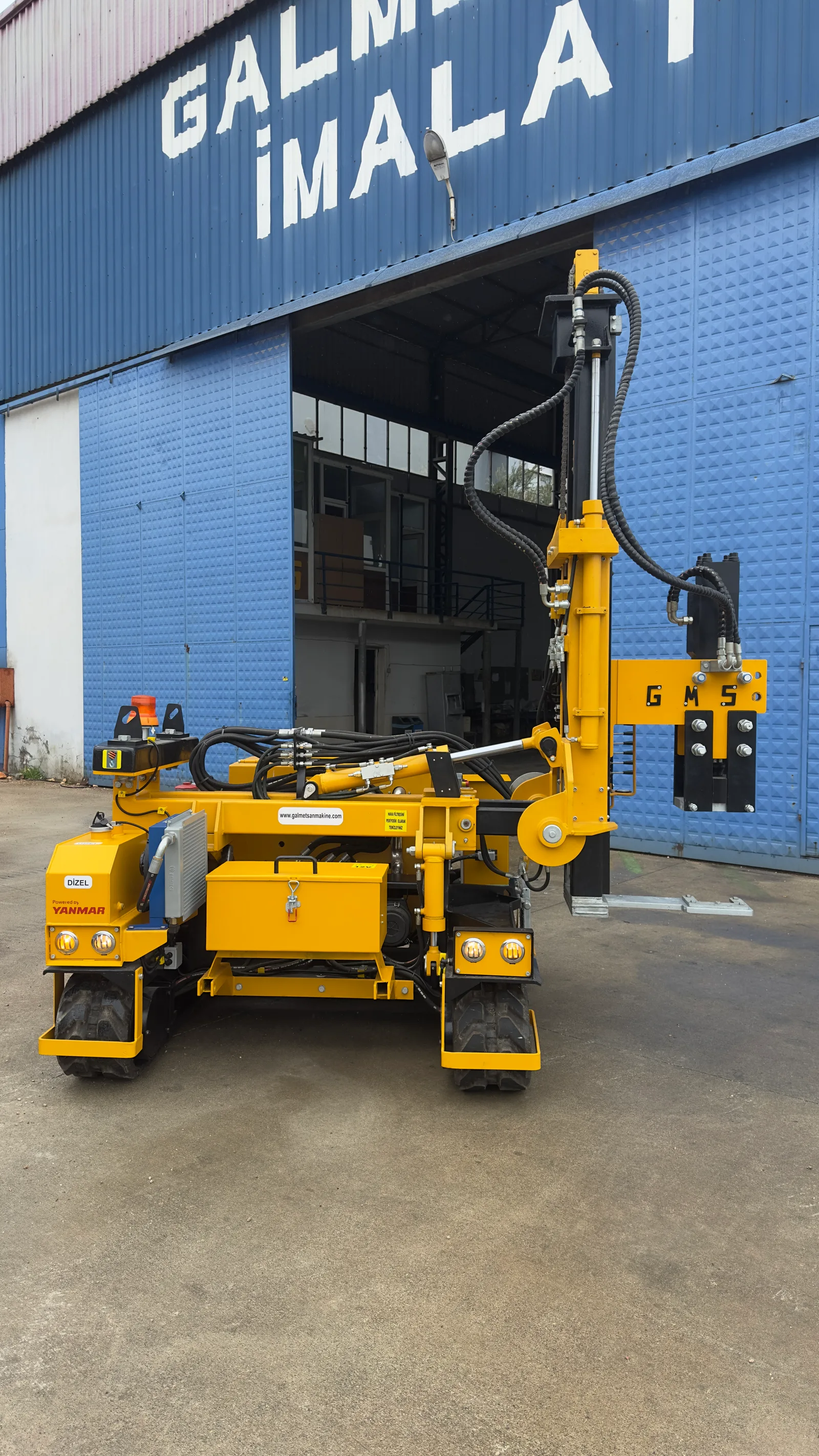 GMS üretim ve makine detayları
