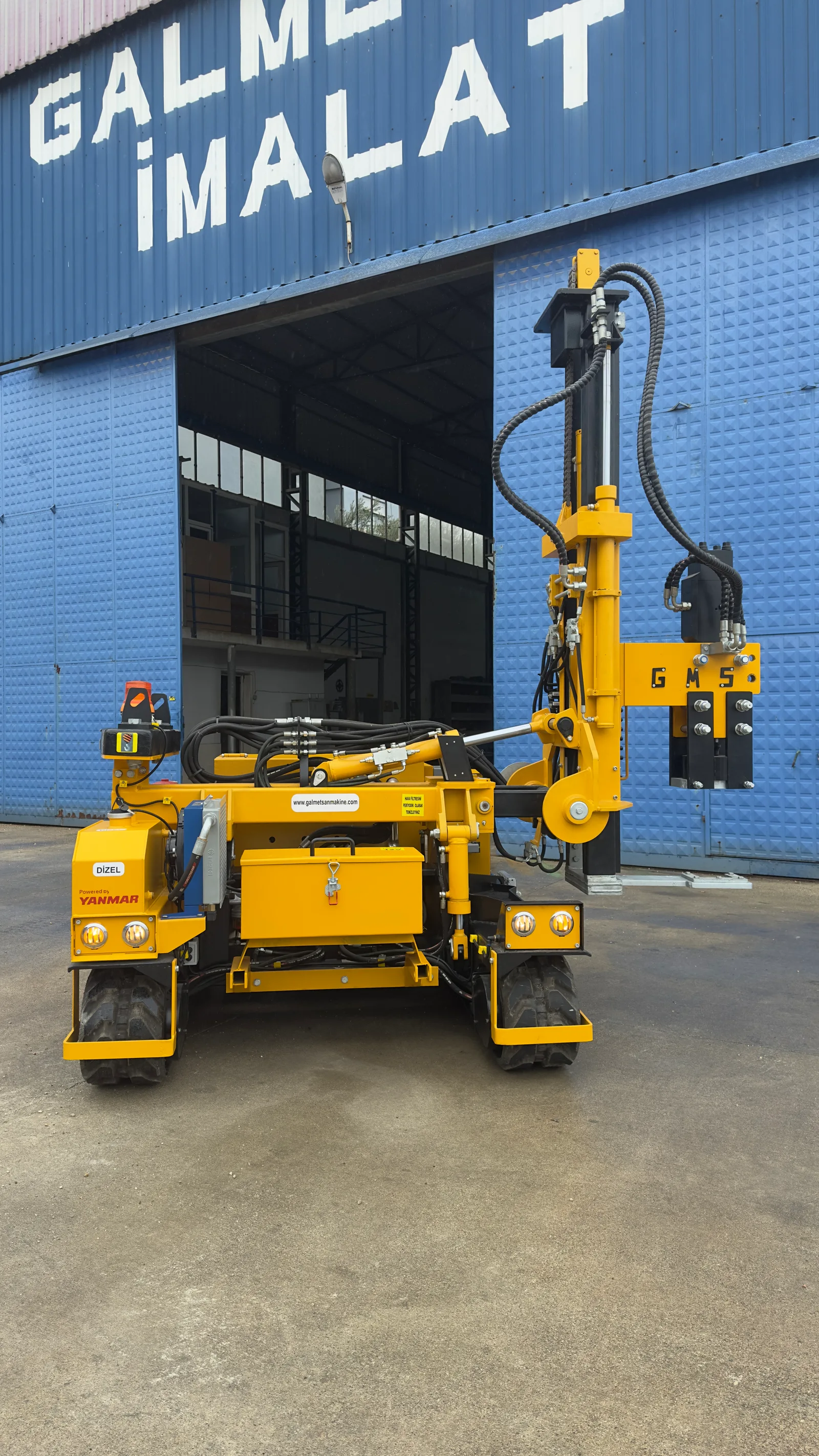 GMS üretim ve makine detayları