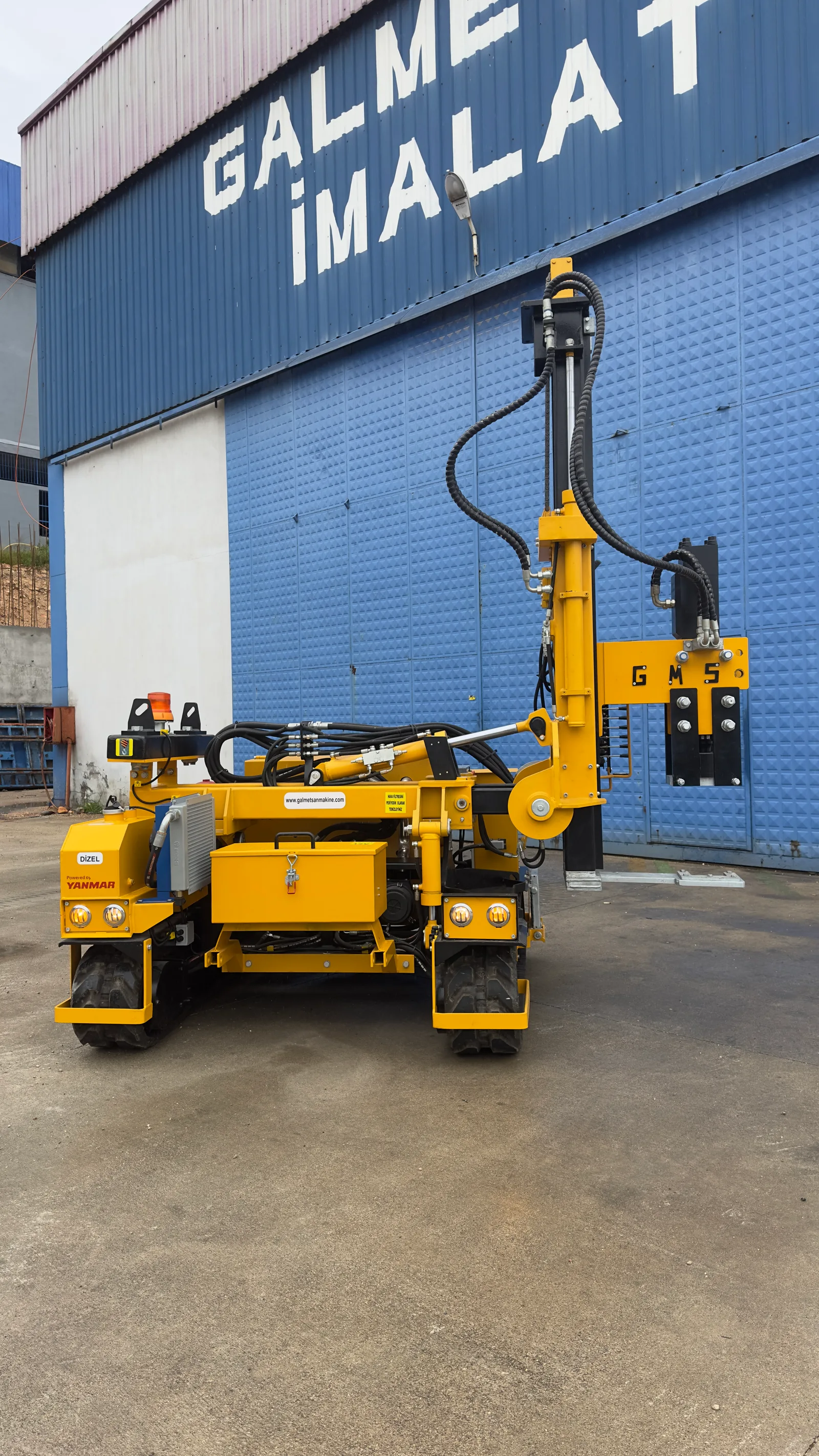 GMS üretim ve makine detayları