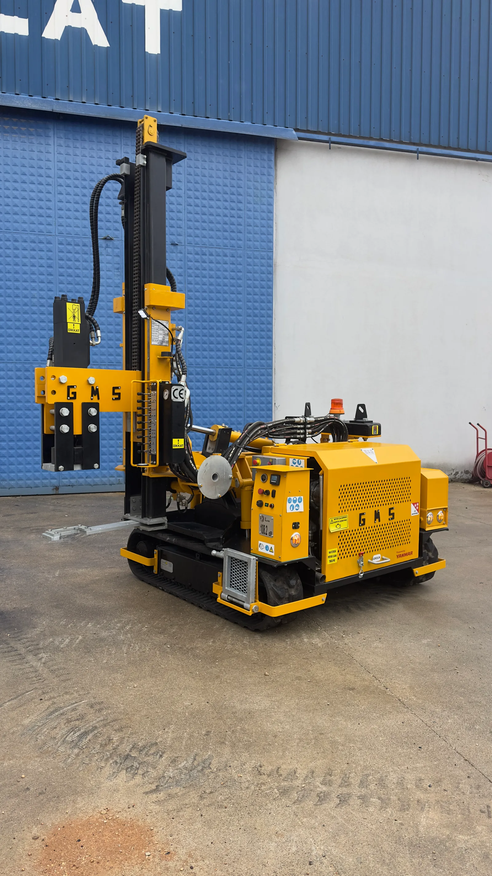 GMS üretim ve makine detayları