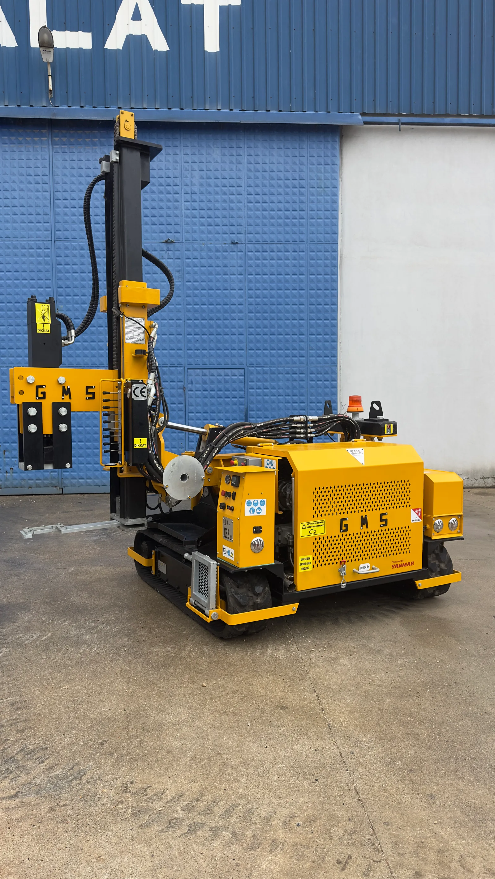GMS üretim ve makine detayları
