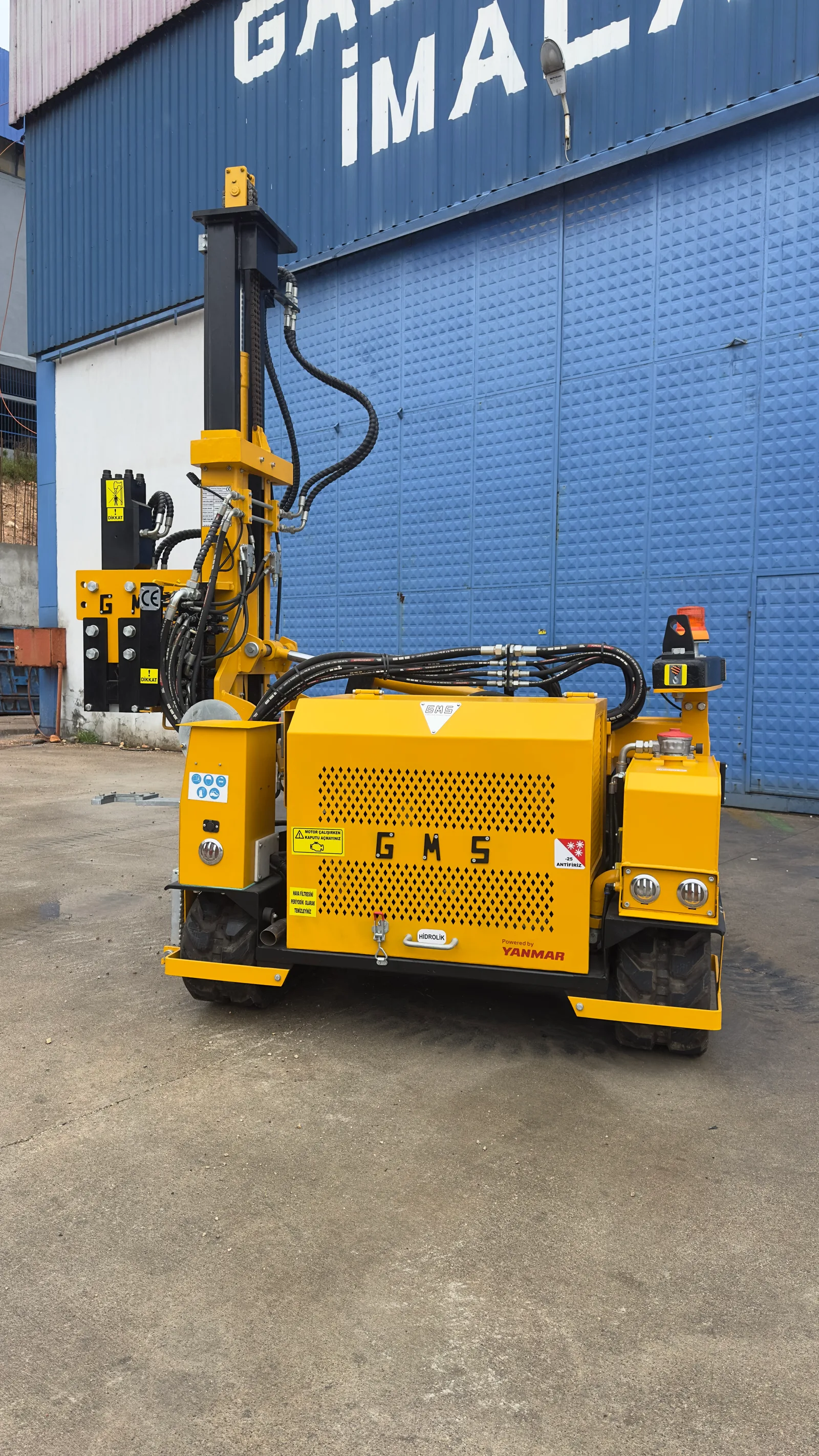 GMS üretim ve makine detayları