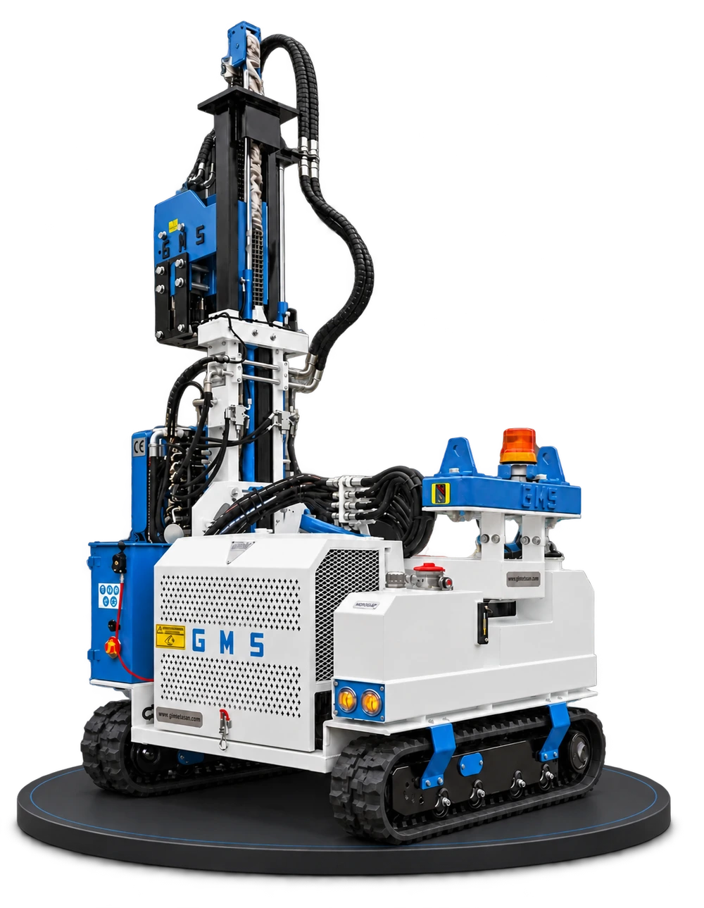 GMS GES kazık çakma makinesi